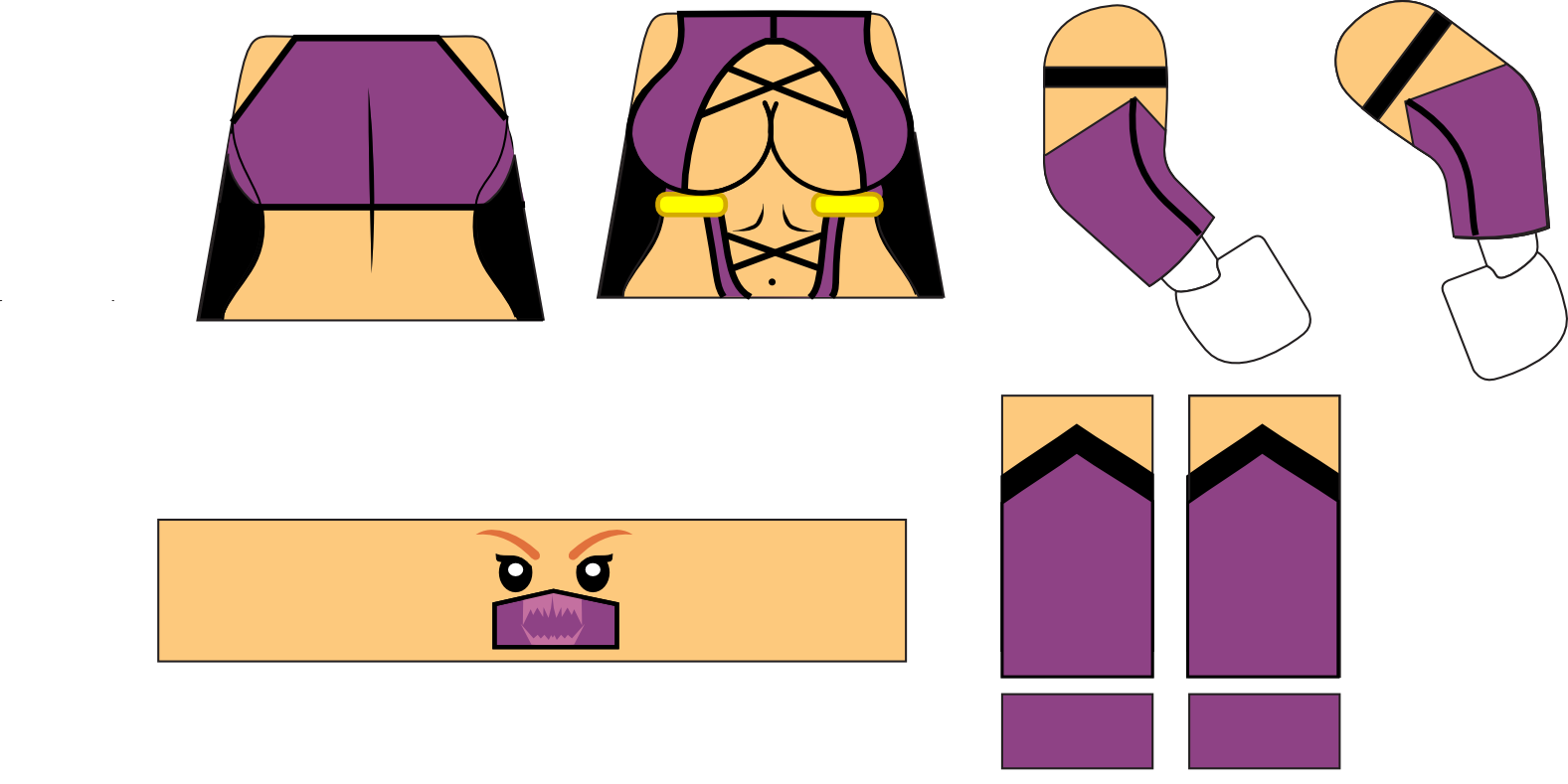 lego minifigure decal template
